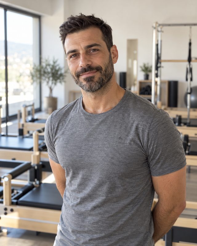 Portrait of Iason, Pilates instructor